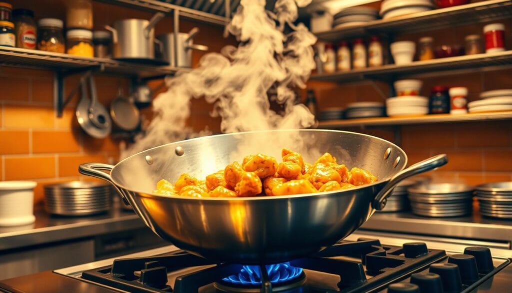 Panda Express Orange Chicken cooking equipment Panda Express Orange Chicken cooking equipment