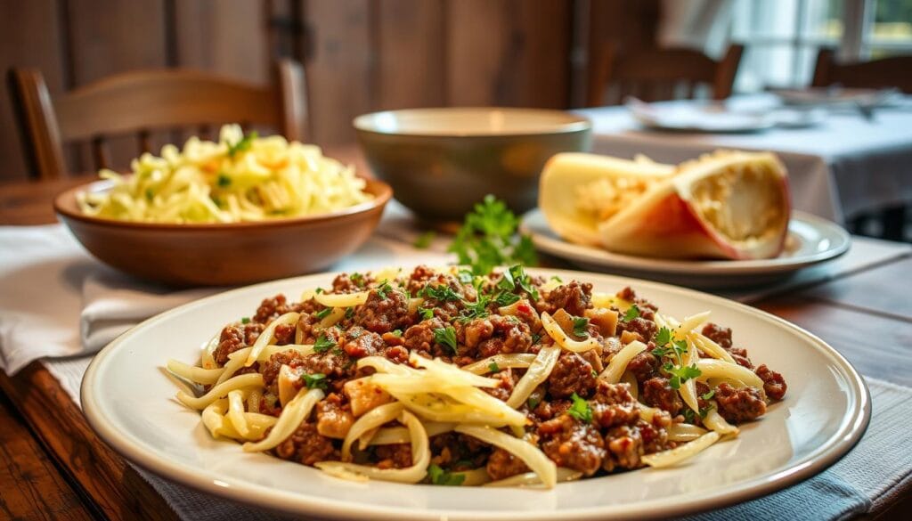 beef mince and cabbage recipes
