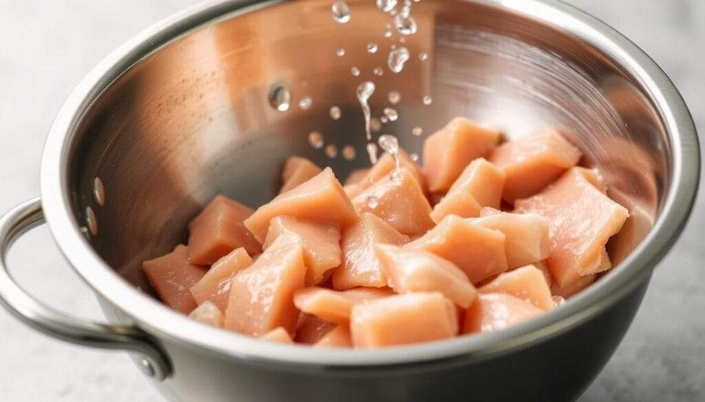 draining tuna draining tuna