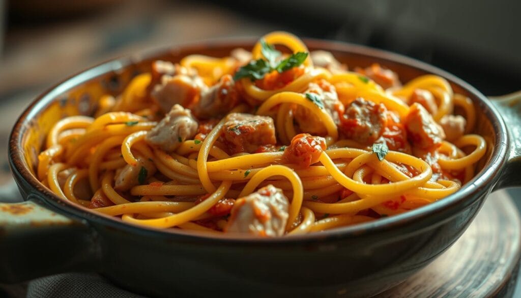quick chicken spaghetti quick chicken spaghetti