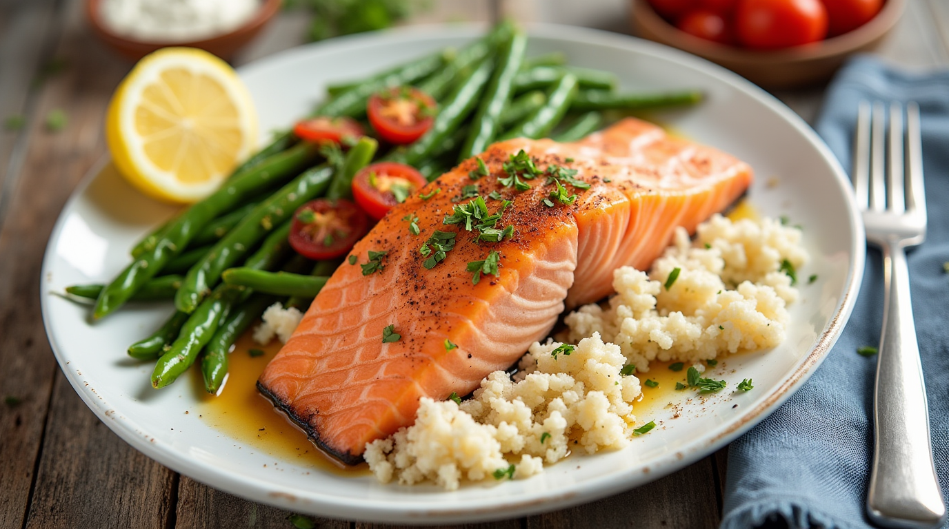 creamy salmon