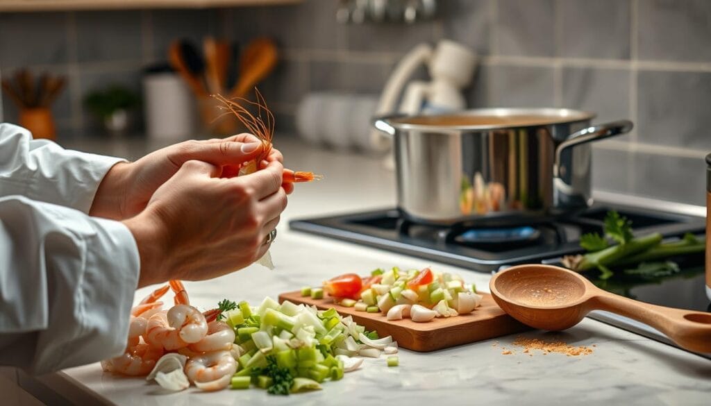 shrimp bisque preparation shrimp bisque preparation