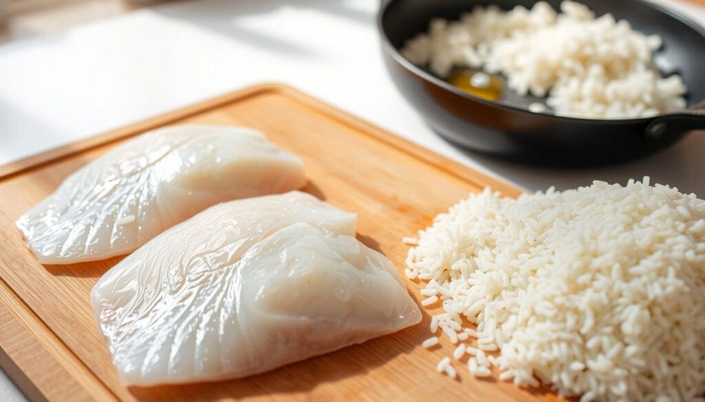 tilapia and rice preparation tilapia and rice preparation