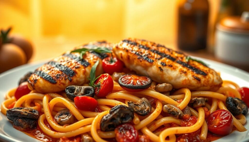 Tuscan chicken pasta Tuscan chicken pasta