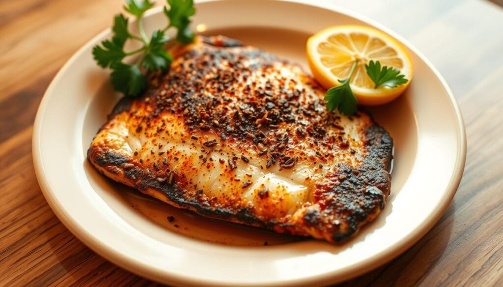blackened tilapia recipe
