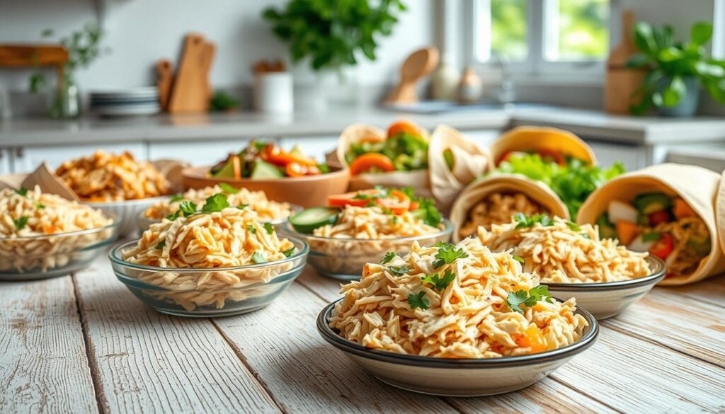 shredded chicken recipes