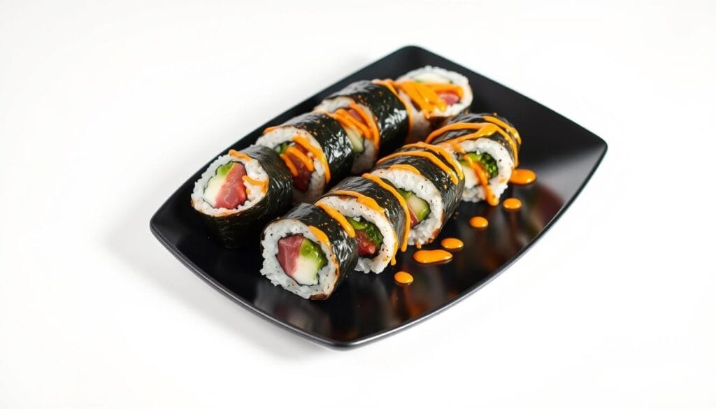 spicy tuna sushi roll spicy tuna sushi roll