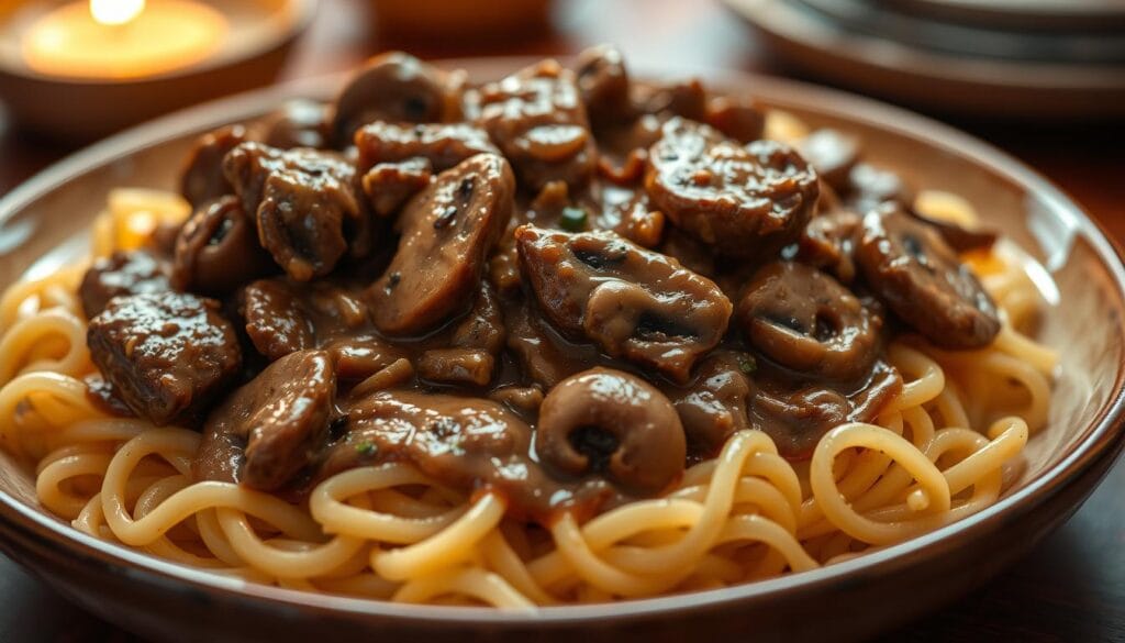 beef stroganoff with mushrooms beef stroganoff with mushrooms