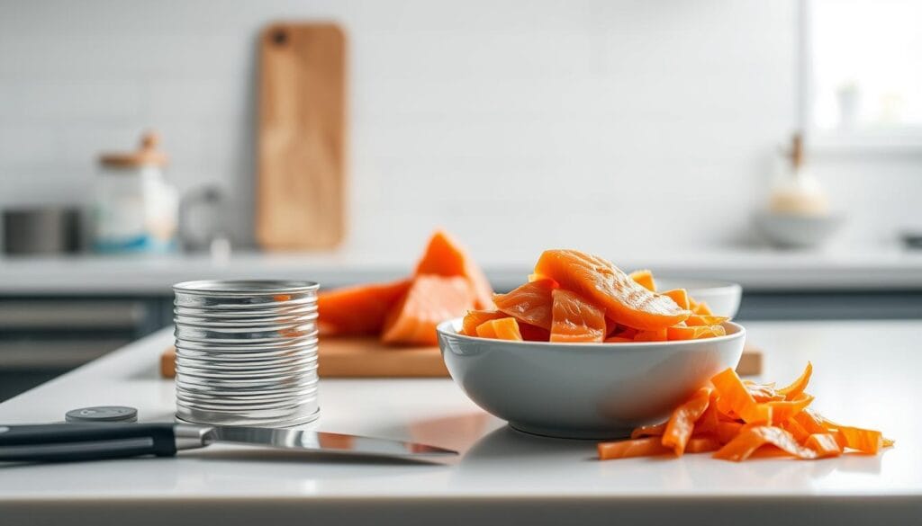canned salmon preparation canned salmon preparation