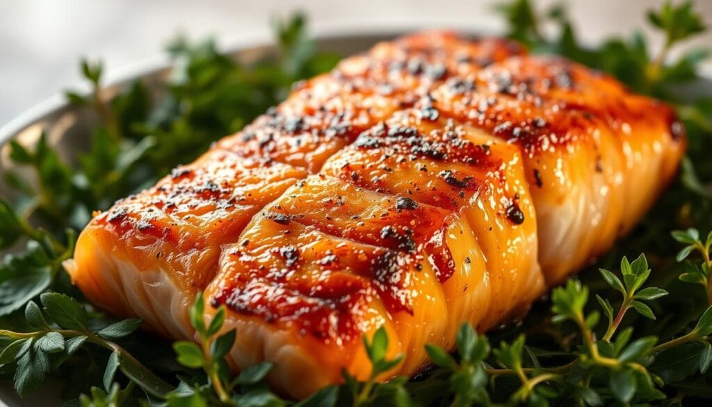 flavorful air fried salmon flavorful air fried salmon