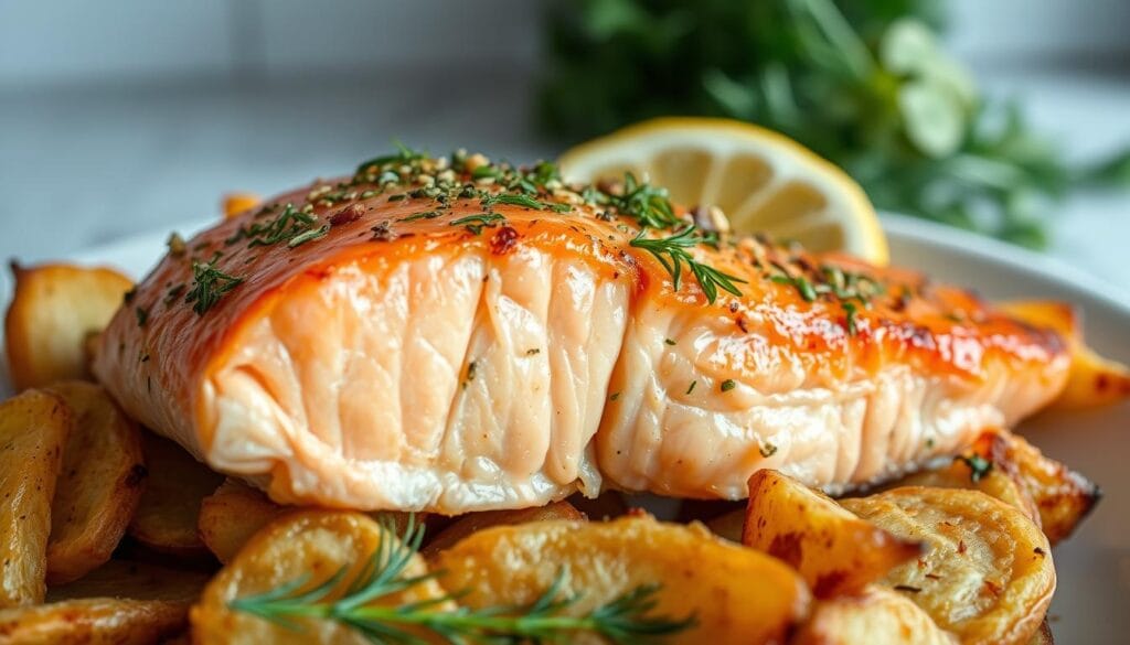 salmon air fryer recipe