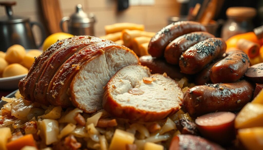German pork and sauerkraut recipes German pork and sauerkraut recipes