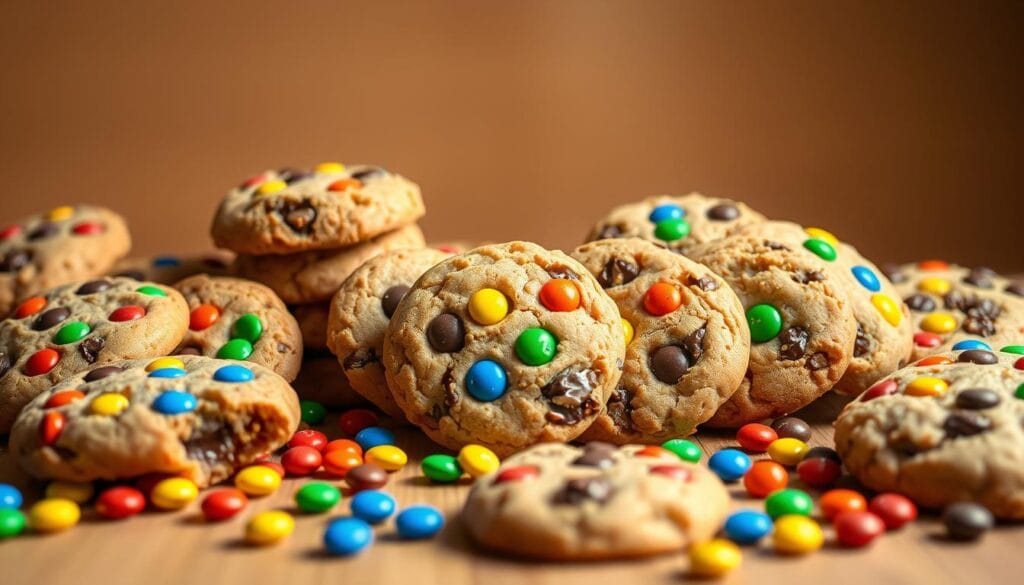 M&M cookie variations