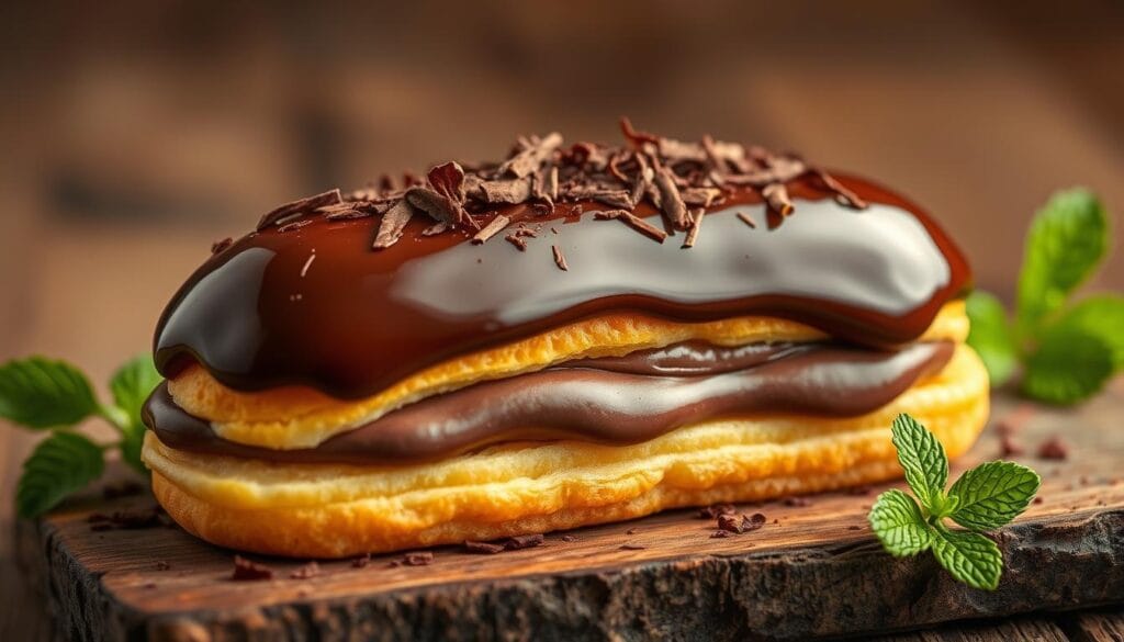 best chocolate eclair cake recipe with chocolate frosting