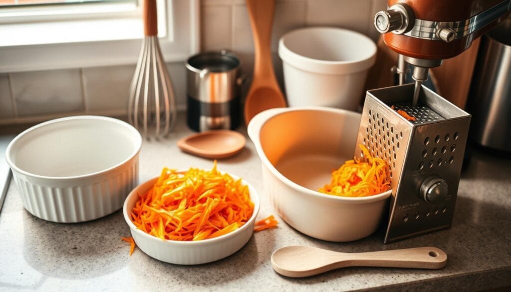 carrot souffle kitchen tools