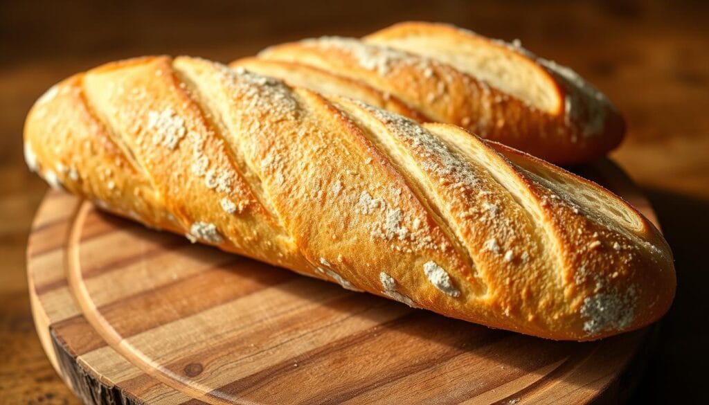 classic sourdough baguette