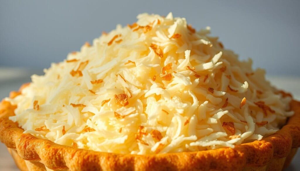 coconut topping coconut topping