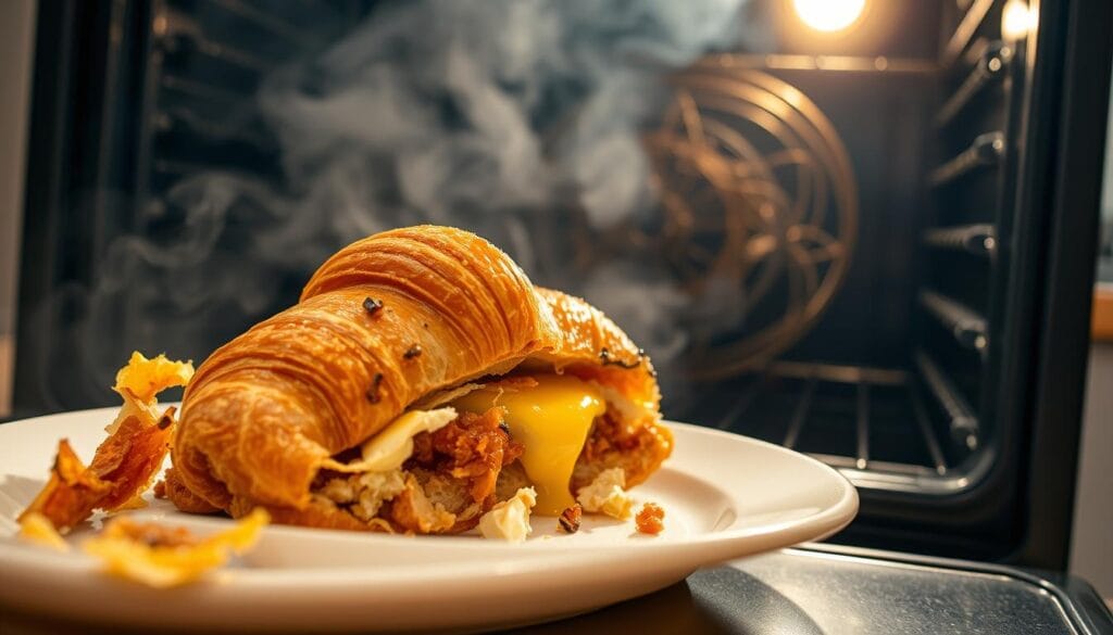 croissant sandwich heating mistakes