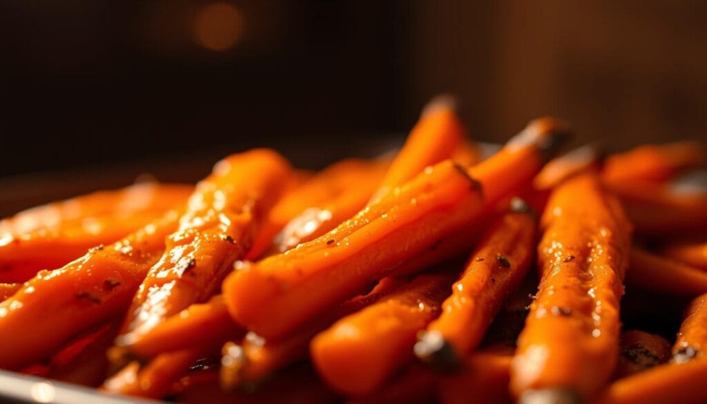 delicious candied carrots