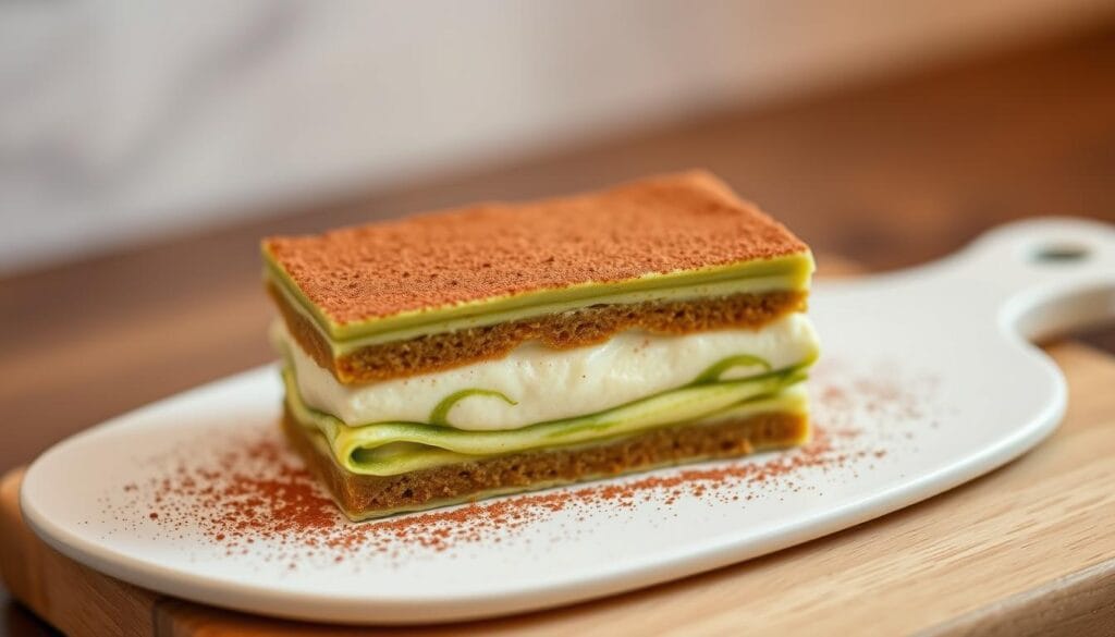 green tea tiramisu