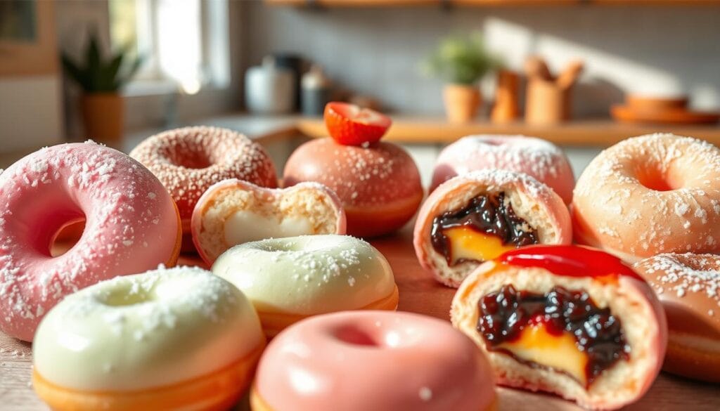 mochi donut flavor variations