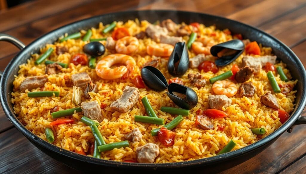 paella valenciana recipe
