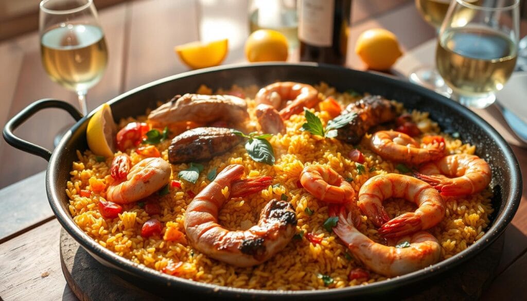paella valenciana recipe