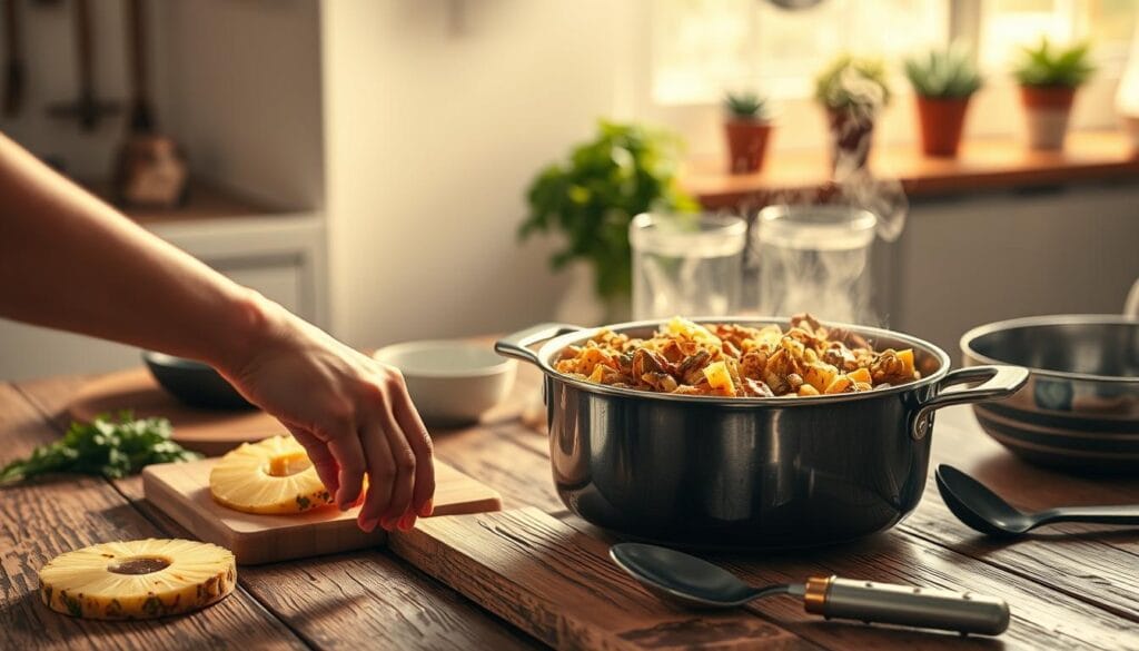 pineapple stuffing troubleshooting