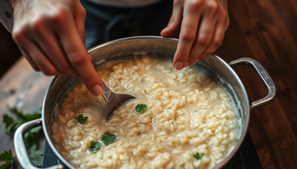 risotto cooking technique