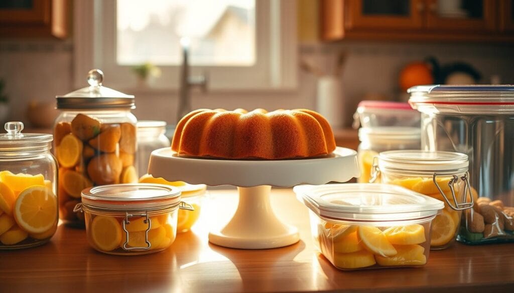 storing lemon pound cake