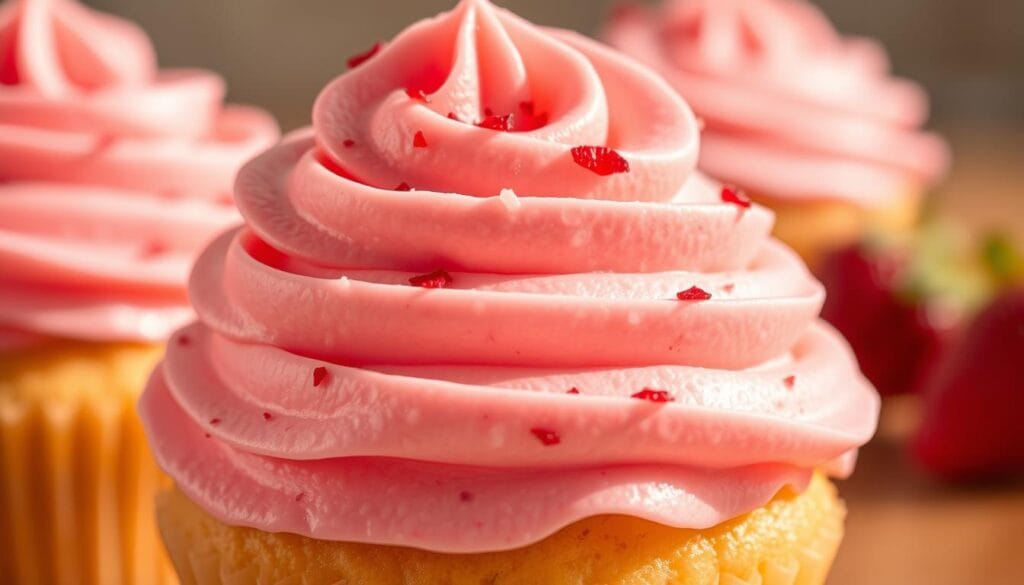 strawberry frosting
