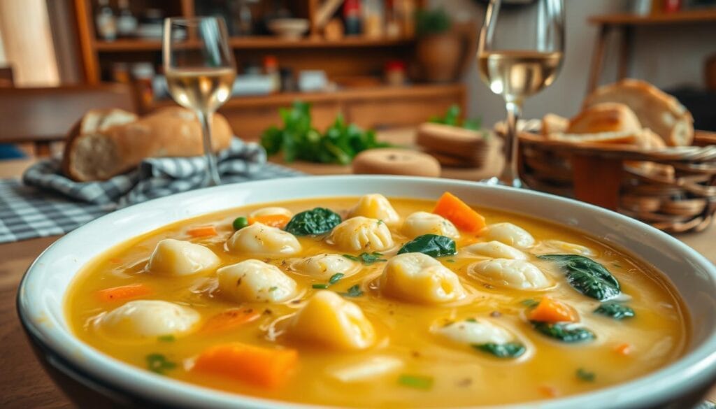 vegetarian gnocchi soup