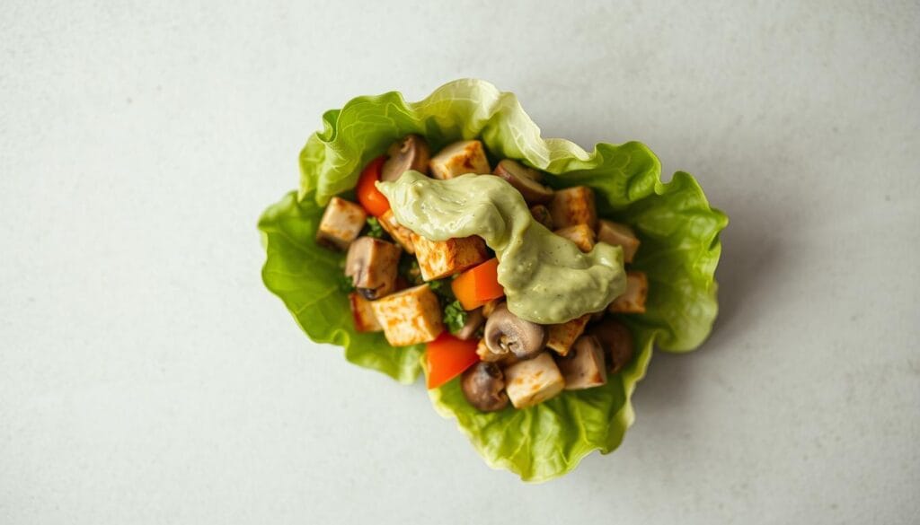 vegetarian lettuce wraps vegetarian lettuce wraps